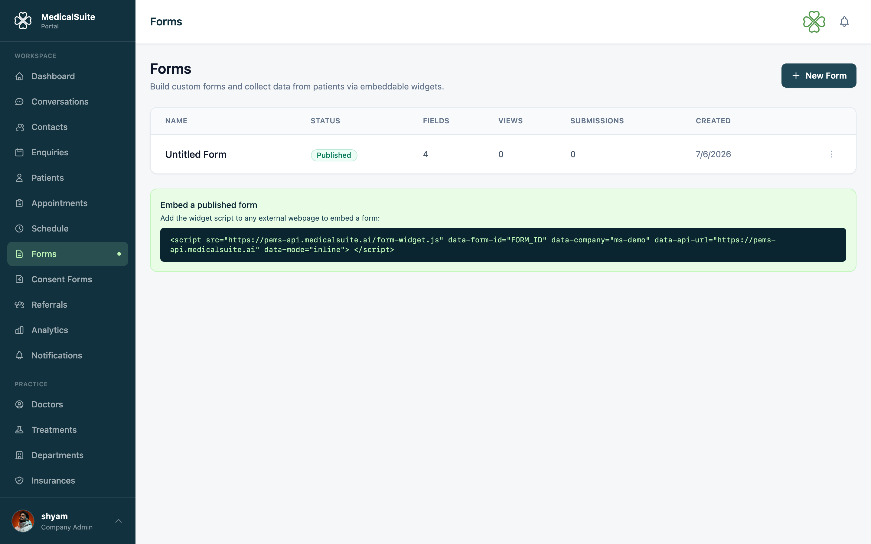 Form builder